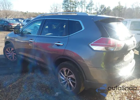 2015 Nissan Rogue Sl from USA, damaged, VIN 5N1AT2MV4FC761341